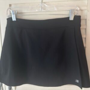 New Balance Black Tennis Skirt Skort, Size Small